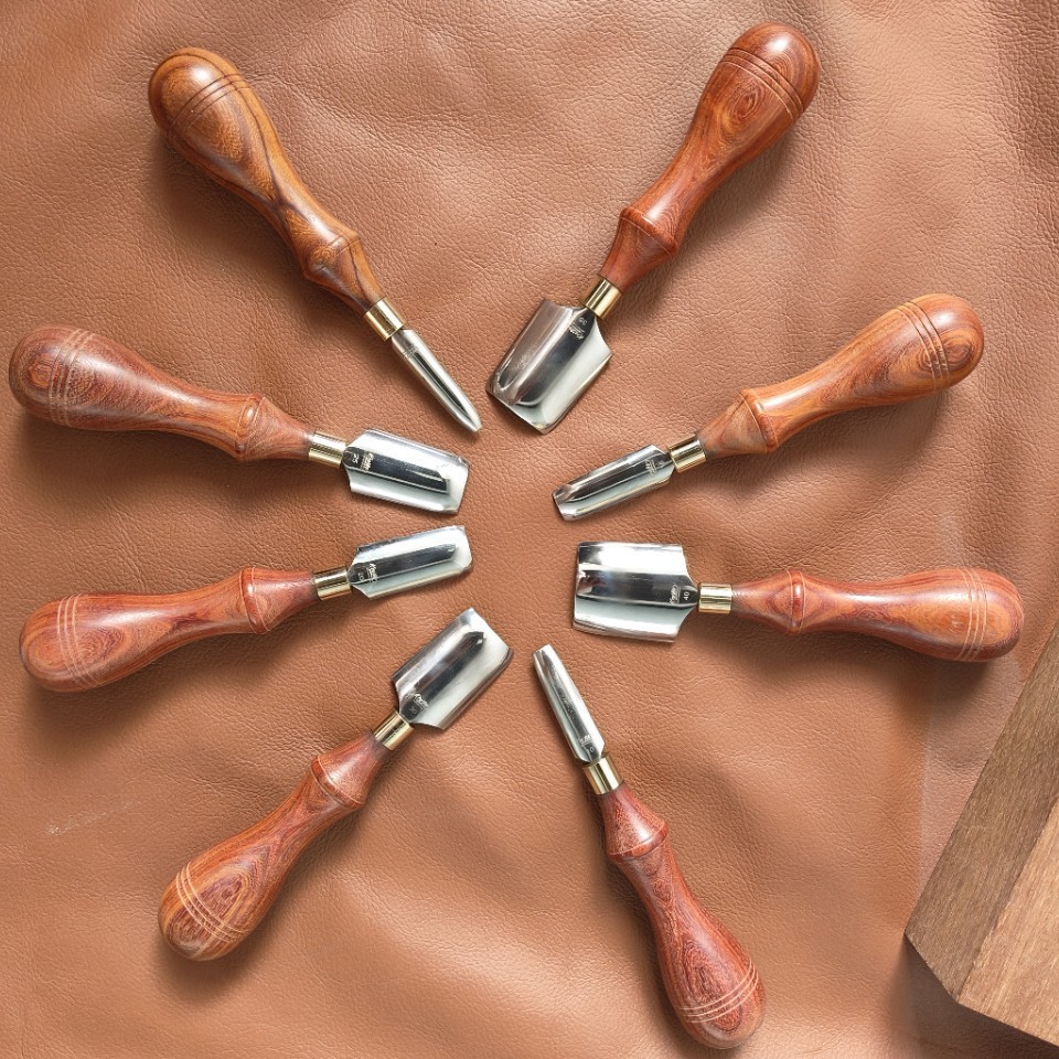 Round Knife Leatherwork - أدوات يدوية لعمل الجلد، سكين تشكيل