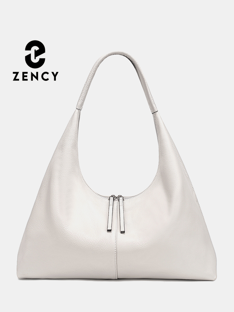 Leather Work Handbags For Women - حقيبة يد Zency ذات سعة كبيرة