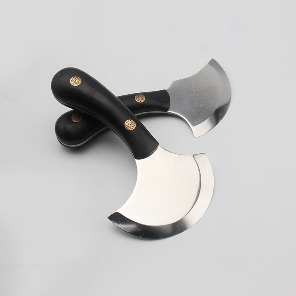Round Knife Leatherwork - سكين جلد احترافي رأس مستدير حاد