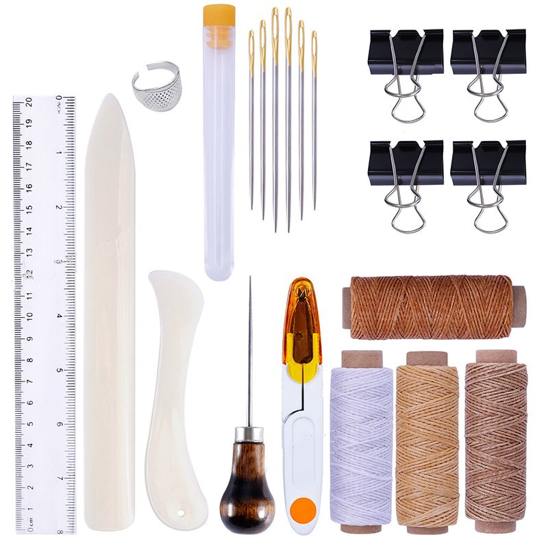 Groover Stitching Tool - 25 قطعة/المجموعة الجلود الحرفية مجموعة الخياطة