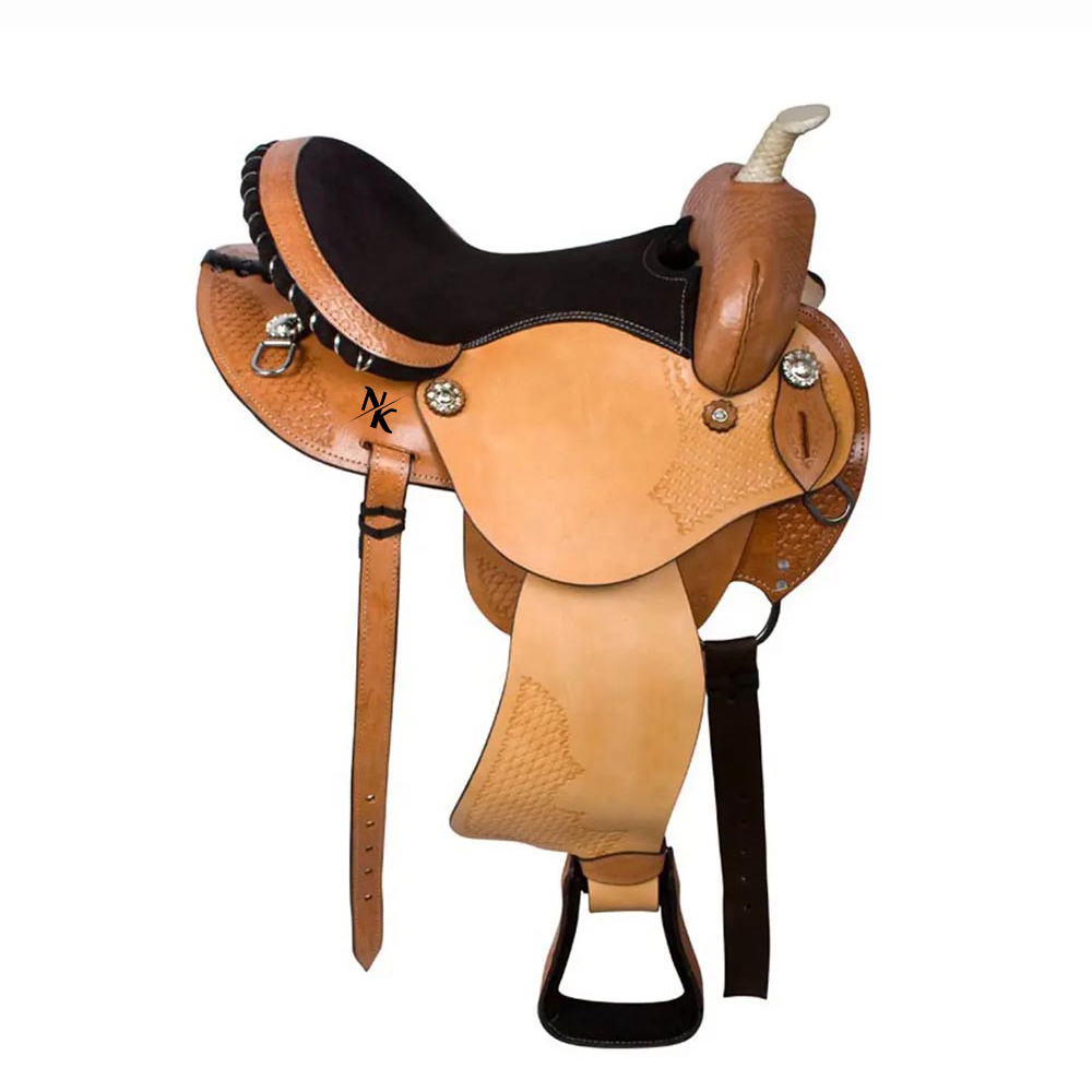 سرج دنيم فاخر، سرج جلدي، معدات - مراجعة Leather Work Western وسعره