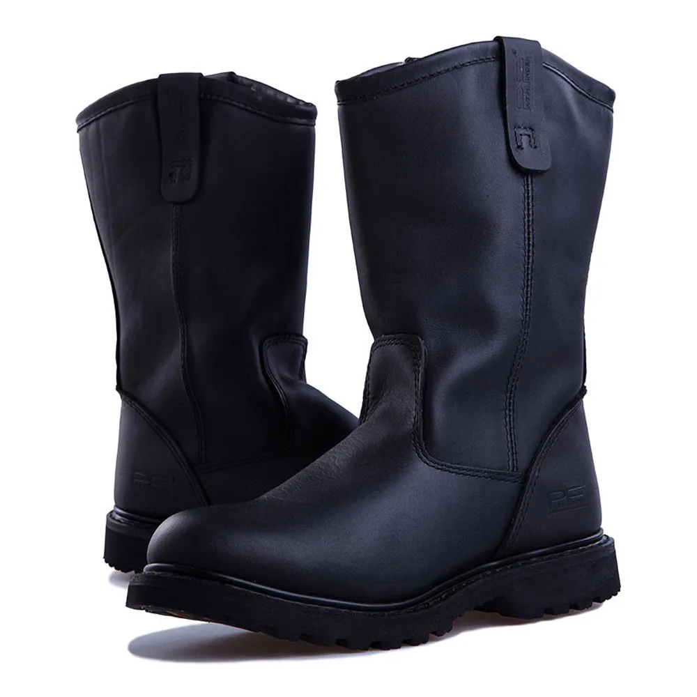 Pf الرجال جلد طبيعي Goodyear W - مراجعة Leather Work Western وسعره