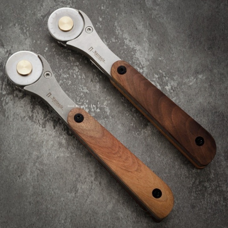 سكين معدني صغير دائري من الفول - مراجعة Round Knife Leatherwork وسعره