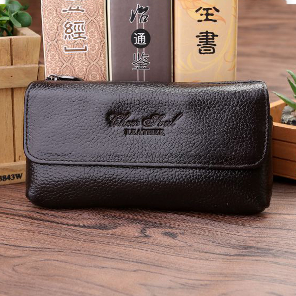 جلد طبيعي فاني حزمة للرجال ، ا - مراجعة Leather Work Bag Men وسعره